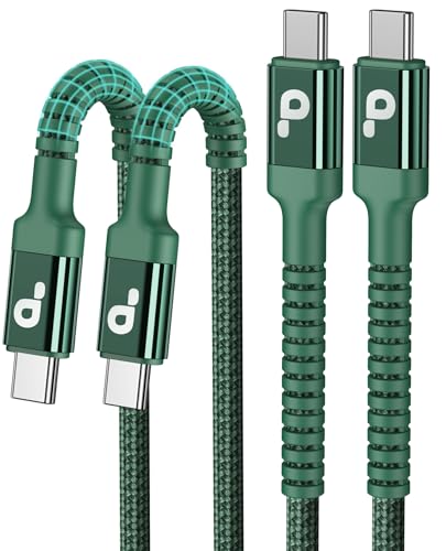 USB C Cable 3FT, 2Pack USBC to USBC Fast Charging Cable 66W, iPhone USB C - color: Green, size: 3FT, style: USB C to USB C