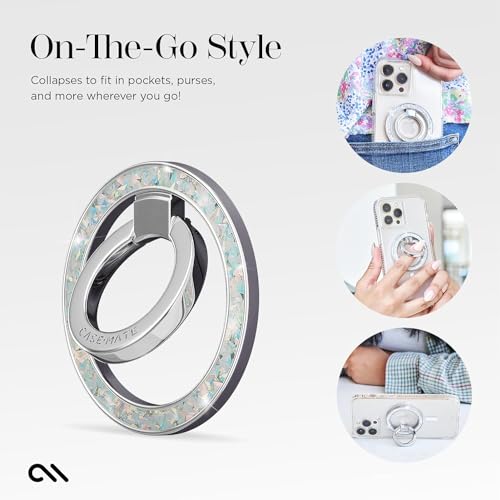 Case-Mate Magnetic Phone Grip & Ring Stand -MagSafe Holder -Twinkle Diamond - color: Twinkle Diamond