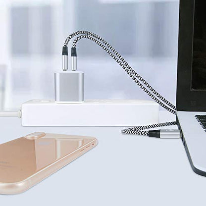 Wall Charger, USB Charger Adapter Ailkin 2.1A/2Pack Muti Port Fast Charging - color: Silver
