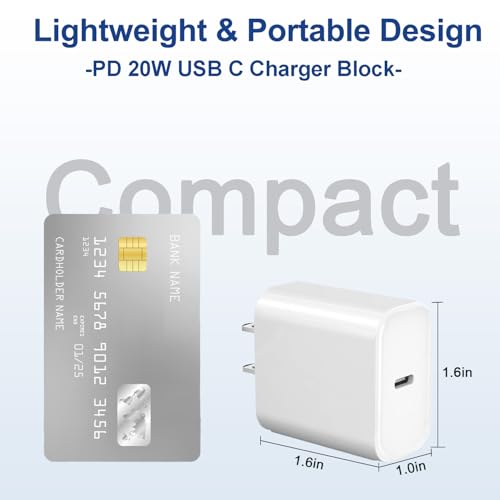 iPhone 17 16 15 Pro Max Charger Fast Charging 3Pack 20W Apple Fast Charger - color: Woven, size: 3Pack 3FT