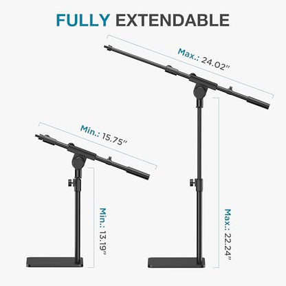 InnoGear Overhead Phone Mount Webcam Stand Camera Mount Tripod for Desk