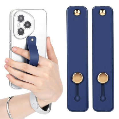 Ymapinc 2Pcs Phone Loops for Back of Phone Strap Grip Holder - color: Blue