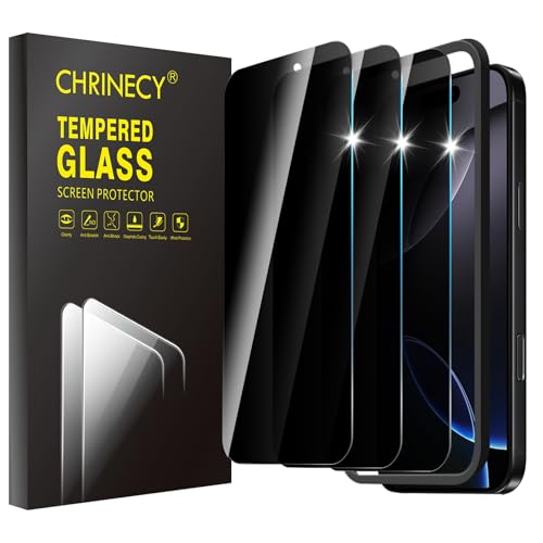 3 Pack Privacy Screen Protector for iPhone 17 Pro - size: iPhone 17 Pro 3PCS