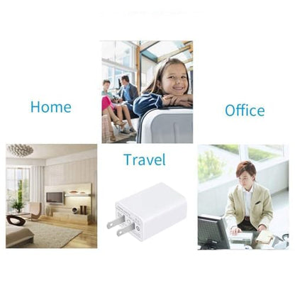 USB Wall Charger FOBSUNLAND ®. USB Wall Plug 5V 2A AC Power Adapter Compatible with iPhone,Pad,Samsung,Tablet,Kindle and More (White 2pack)