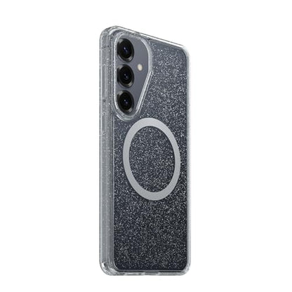 OtterBox Samsung Galaxy S26+ Symmetry Series Case - Stardust 4.0, Clear, Thin, Glitter Samsung Phone Case, Built-in Fast Charge Magnets & Raised Edges - color: Stardust Clear/Glitter, style: S26+
