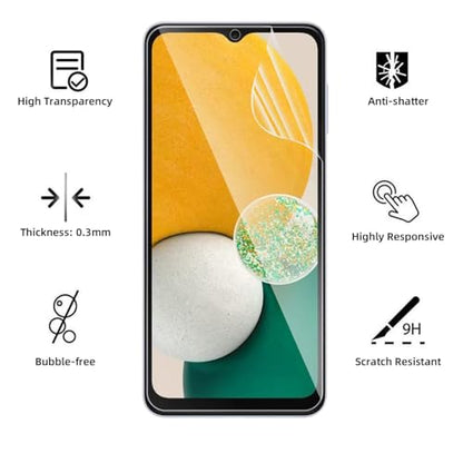 3 Pack Screen Protector Compatible for Samsung Galaxy A13 5G/4G 6.5 Inch, HD Clear Flexible Soft TPU Hydrogel Film for Samsung Galaxy A13 - Support Fingerprint Unlock, High Sensitivity - size: Samsung Galaxy A13