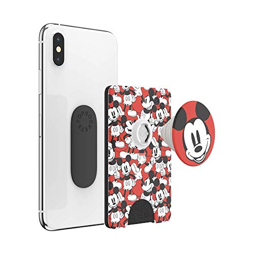 PopSockets Adhesive Phone Wallet with Grip- Mickey Classic