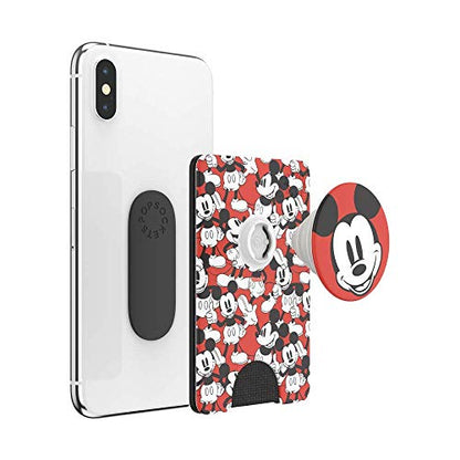 PopSockets Adhesive Phone Wallet with Grip- Mickey Classic