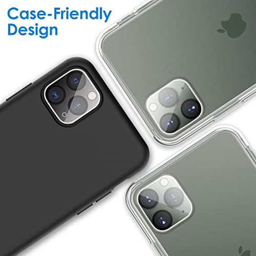 JETech Camera Lens Protector for iPhone 11 Pro Max/11 Pro, 3-Pack - size: iPhone 11 Pro/11 Pro Max
