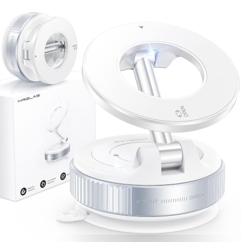 2026 Upgraded for MagSafe Vacuum Car Phone Mount - color: Pearl White