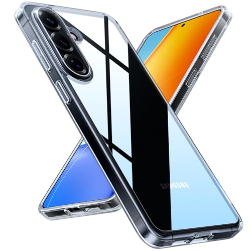 TORRAS for Samsung Galaxy S26 Plus Case Clear, [2026 Upgraded Non-Yellowing] [12FT Military-Grade Protection]Transparent Slim Case for Samsung S26 Plus Case Thin, Diamond Clear, Hard, S26+ Case, 6.7'' - color: Clear, size: S26 Plus