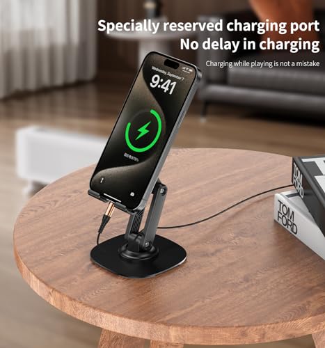 360° Rotating Cell Phone Stand for Desk (K69-Black) - size: K69-Black