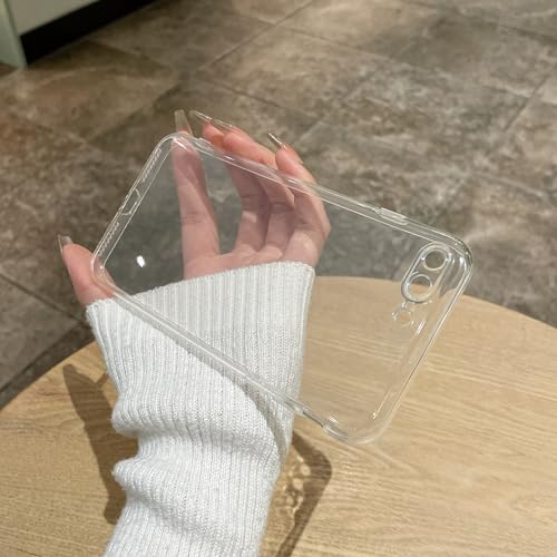 Clear Case for iPhone 7/8 case.Soft Phone Cover Slim Light Full Protection Shockproof (Clear, for iPhone 7/8) - size: for iphone 7/8
