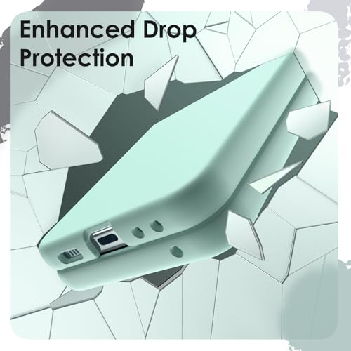 JETech Case for Samsung Galaxy Z Flip 5, Mint Green