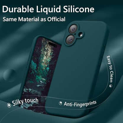 FireNova Magnetic for iPhone 17 Case, 6.3", Teal | Compatible with MagSafe, Integrated Silicone Camera Control Button, Camera Protection, Anti-Scratch Soft Microfiber Lining - color: Teal, size: Iphone 17