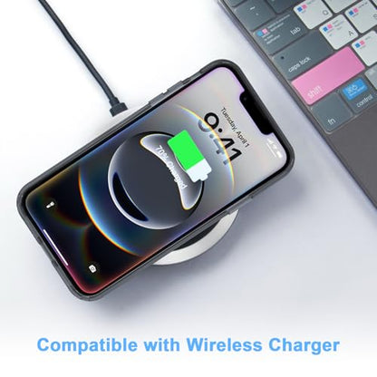 JJGoo for iPhone 17e Case for iPhone 16e Case Clear, Soft Transparent Shockproof Protective Slim Thin Phone Case Cover for 16e / 17e - color: Black