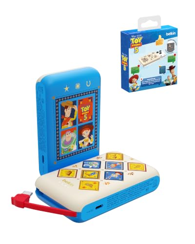 Belkin Disney Toy Story 5 10000mAh 20W USB C Power Bank, Portable Charger - color: Toy Story, style: 10K mAh