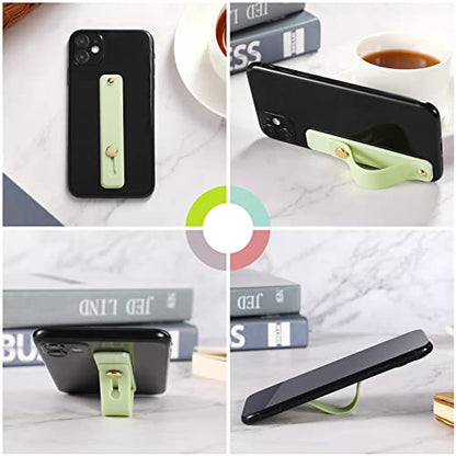 Weewooday 12 Pcs Phone Finger Strap, Bright Colors - color: Bright Colors