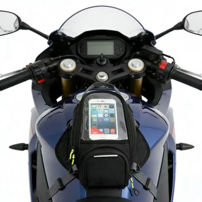 Motorcycle Bag for Suzuki GSX1300R Hayabusa 1999-2016, Waterproof and Durable Motorbike Bag Touch Screen Phone Bag Easy to Install Scratch-Resistant