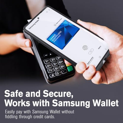 VENA vCommute for Samsung Galaxy S25 Ultra Wallet Case, Purple | Military-Grade Drop Protection, Premium Leather Magnetic Flap Cover, Hidden Card Holder, RFID Blocking, Multi-Angle Kickstand - color: Purple, size: S25 Ultra