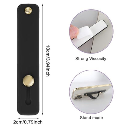 WLLHYF Phone Loop Finger Holder Phone Grip Phones Fingers Strap Stand, 4