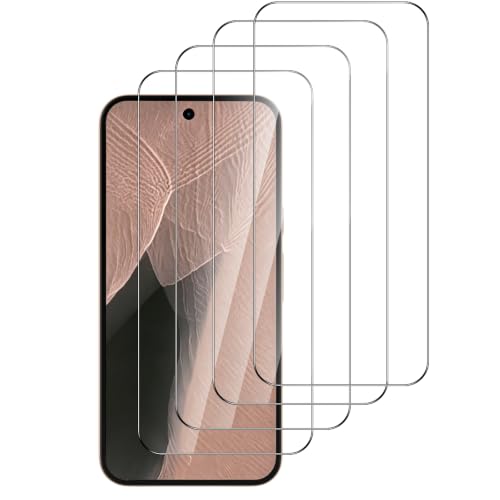 4 Pack for Google Pixel 11 Pro XL Screen Protector Tempered Glass, Military Grade Shatterproof, Fingerprint Unlock, Bubble Free, Anti Scratch Protection Film for Pixel 11 Pro XL, Case Friendly - size: Google Pixel 11 Pro XL