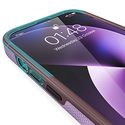 Crave Dual Guard for iPhone 14 Pro, Shockproof Protection Dual Layer Case for Apple iPhone 14 Pro (6.1") - Lilac - color: Lilac