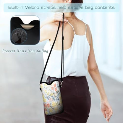 Cell Phone SleevesBag Case Crossbody Neoprene Holder Lanyard Phone Pouch for Women Men 7.5 X 4.5 Inches - Grass - color: Grass