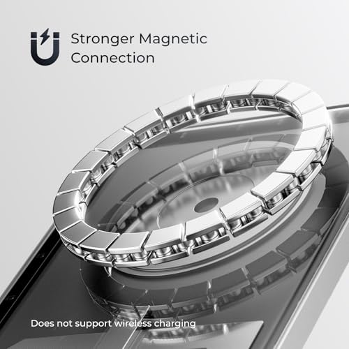 FLEXTAILGEAR Magnetic Power Bank, 5000mAh Ultra Slim Portable Charger with Built-in USB-C Cable, Travel Power Bank Compatible with iPhone 17/16/15 Series Galaxy and More