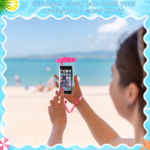 40 Pack Universal Clear Waterproof Phone Pouch, Colorful - color: Colorful