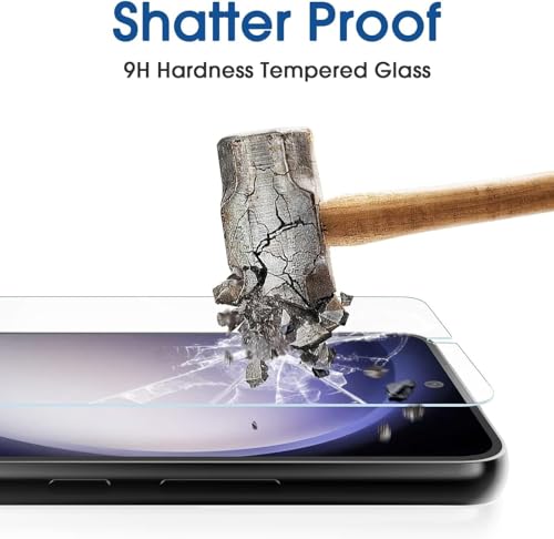 amFilm OneTouch for Samsung Galaxy S23 Screen Protector Tempered Glass - size: S23-6.1"