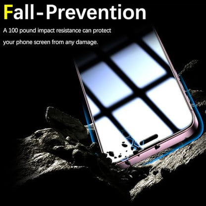 2 Pack 360 Degree Privacy Screen Protector for iPhone 15 6.1 Inch - color: Black-iPhone iPhone 15