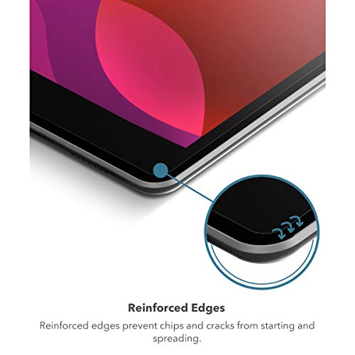 ZAGG InvisibleShield Glass Elite VisionGuard+ Screen Protector for iPad 10.2" (Gen 9/8/7), Scratch Resistance, Blue-Light Filtration, Maintains HD Clarity, Anti-Fingerprint Technology, Easy to Install - size: iPad 10.2-inch (Gen 9, 8, 7), style: Glass Eli
