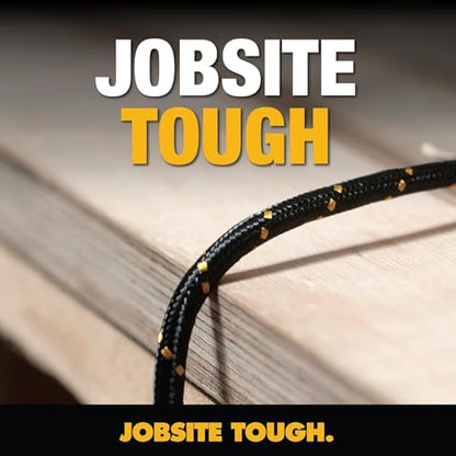 DEWALT Heavy Duty USB C Cable, Jobsite 60 Watt USB C Cable 10ft - size: 10 feet