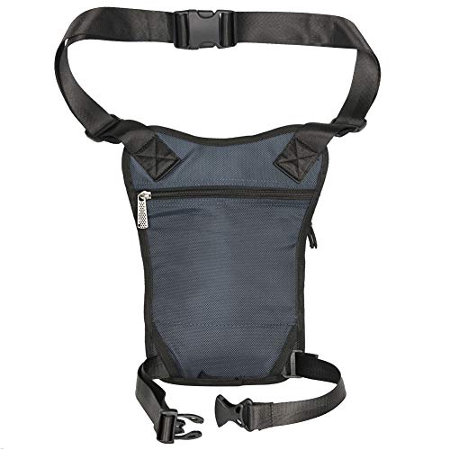 Thigh Pack, Larswon Leg Bag Thigh Pouch Bag Tactical Waist Bag Motorcycle Bag Waterproof - color: A- Blue