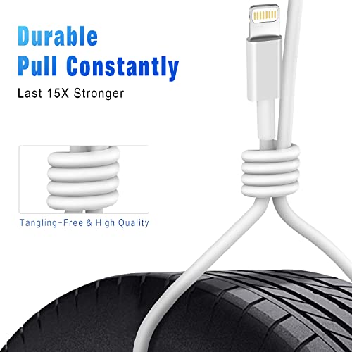 OCEEK iPhone Charger (5Pack 6FT) MFi Certified Lightning Cable - color: 5Pack 6FT