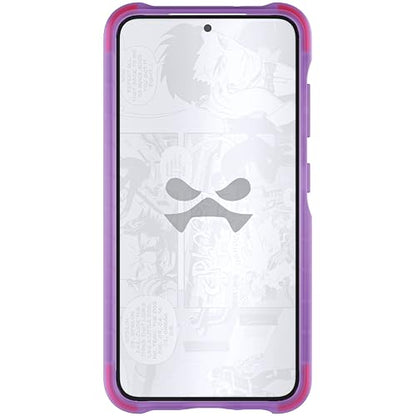 Ghostek Covert Clear Galaxy S23 Phone Case with Military Grade Shockproof Protection, Non-Slip Grip, Protective Silicone Cover Designed for 2023 Samsung S23 (6.1") (Purple) - color: Purple [Limited], size: Galaxy S23