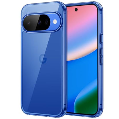 JETech Case for Google Pixel 10/10 Pro, Anti-Yellowing, Indigo | Shockproof Protection, Scratch Resistant Hard PC Back, Durable Transparent TPU Bumper - color: Indigo, size: Pixel 10/10 Pro