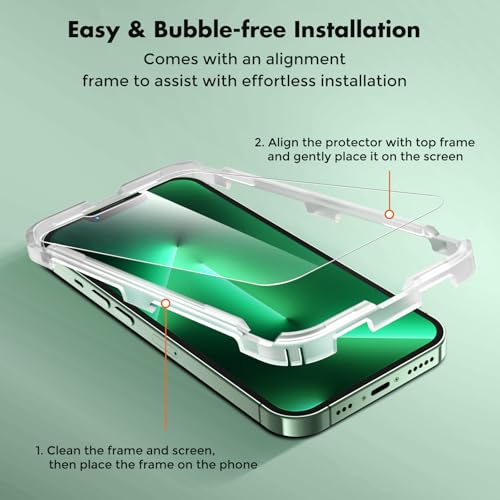 UNBREAKcable 2-Pack Screen Protector for iPhone 14 Plus/13 Pro Max - size: iPhone 13 Pro Max/14 Plus
