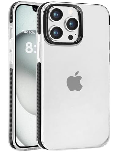 Phone Case Compatible with iPhone 16 Pro Max, Clear Case Shockproof Protective Bumper Slim Cover - color: Clear, size: iPhone 16 Pro Max