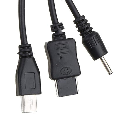 10 in 1 USB Multi USB Cables 20CM/7.87in for Mobile Phones, Speakers, Headphones & Older Mobile Phones