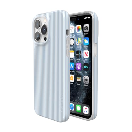 Casely iPhone 14 Pro Case | Marina Lines | Tiny Pinstripe | Compatible with MagSafe | Classic Ultra Thin Design - color: Marina Lines | Tiny Pinstripe, size: Iphone 14 Pro