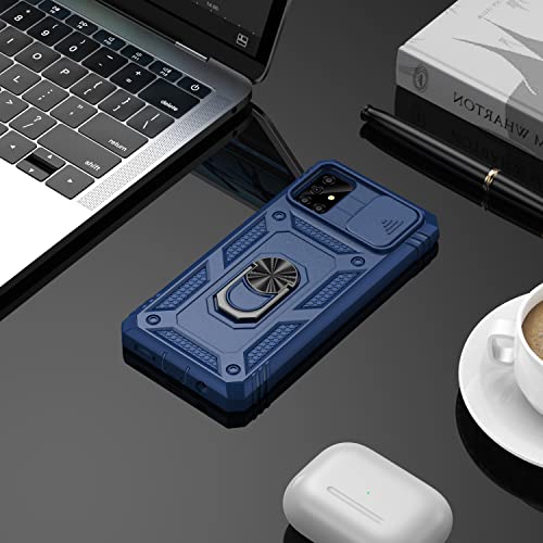PASNEW Blue Case for Samsung Galaxy S21 Ultra,6.8 inch - color: Blue, size: Galaxy S21 Ultra (6.8 inch)
