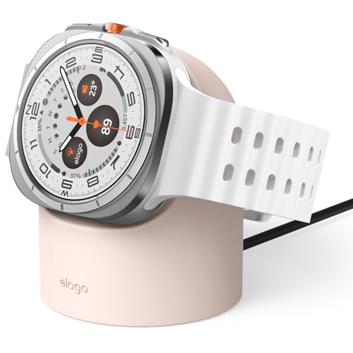 elago GW2 Charging Stand for Samsung Galaxy Watch Series - color: Sand Pink