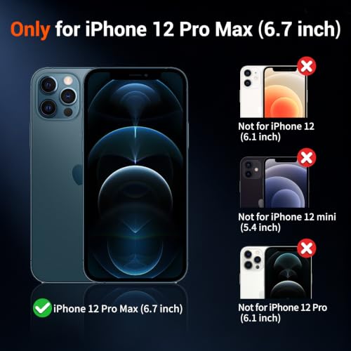 SUPFINE Silicone & Magnetic for iPhone 12 Pro Max Case White - color: White, size: iPhone 12 Pro Max