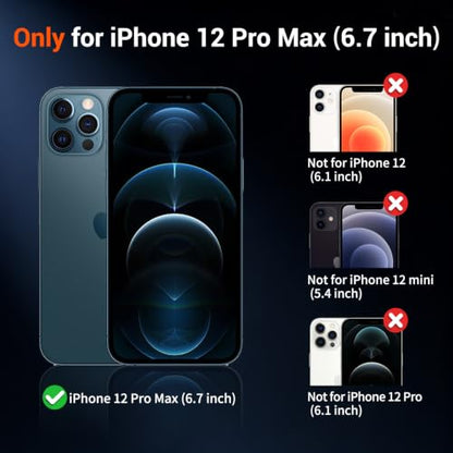 SUPFINE Silicone & Magnetic for iPhone 12 Pro Max Case White - color: White, size: iPhone 12 Pro Max