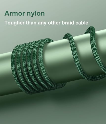 iPhone Charger Cable 10FT, 2Pack USB C to Lightning Cable Fast Charging - color: Green, size: 10FT, style: USB C to Lightning