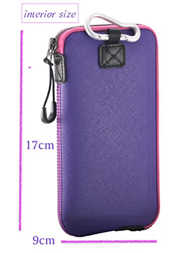 OneJoy Neoprene Cell Phone Pouch, Purple - color: PurpleRose
