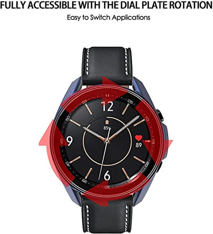 E ECSEM Case Compatible with Samsung Galaxy Watch 4 Classic 42MM 46MM, 8 Packs Soft TPU Protector Cover Shockproof Bumper Frame (Galaxy Watch 4 Classic 42MM) - size: Galaxy Watch 4 Classic 42MM