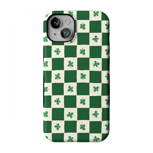 Casely iPhone 15 Plus Case | Lucky You | Shamrock | Bold Protective Design | Compatible with MagSafe - color: Lucky You | Shamrock